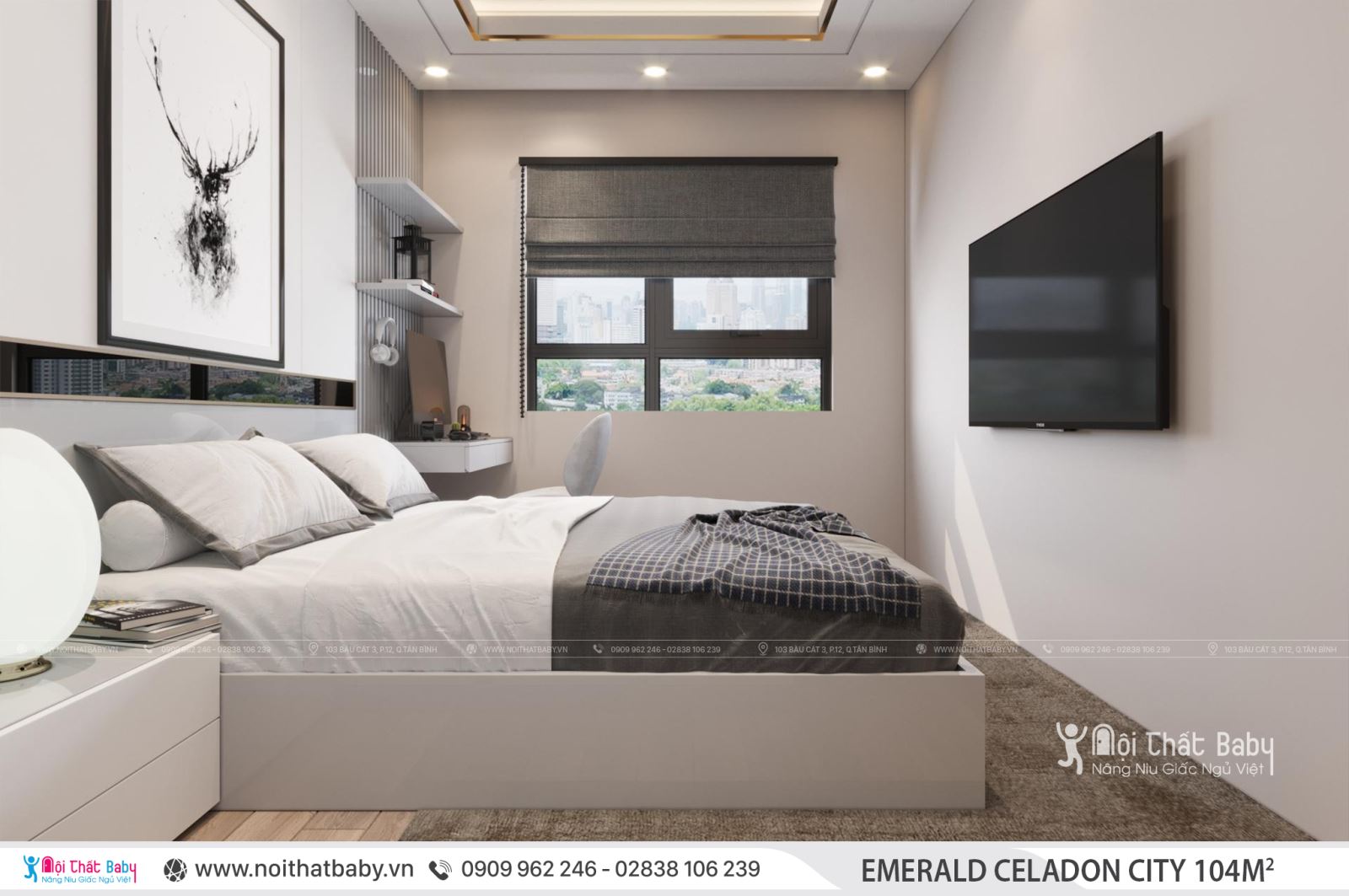 Tổng hợp các mẫu thiết kế nội thất Chung cư Emerald Celadon City